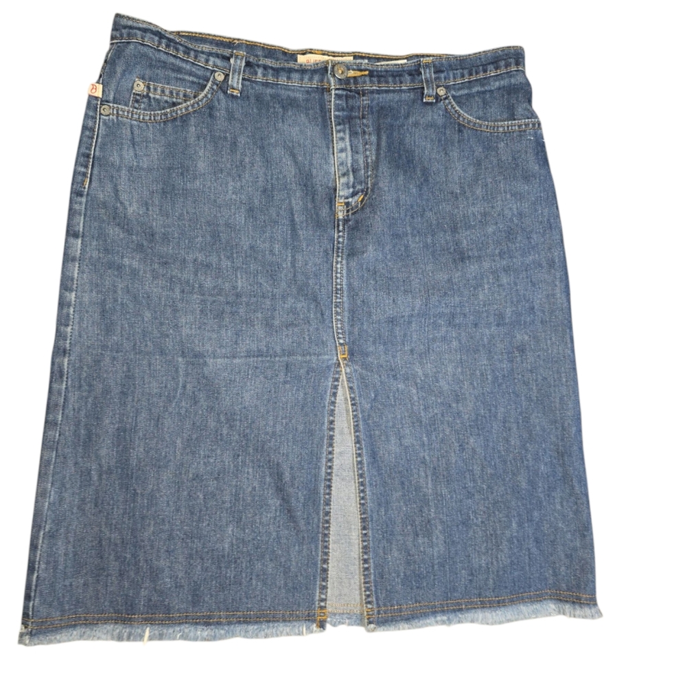 Vintage Buffalo David Bitton Classic Blue Denim Skirt